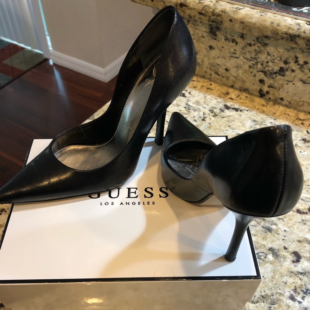 Guess Carrie Leather Heels
